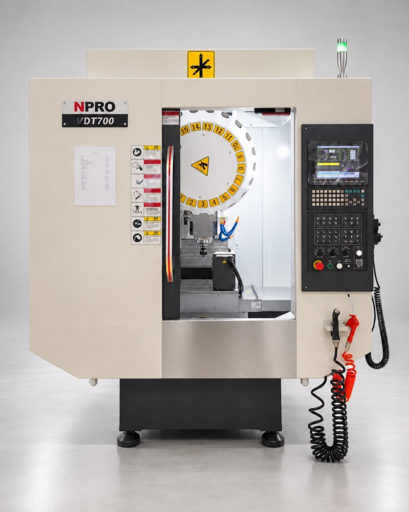 NPRO VDT700 – CNC Delme ve Kılavuz Çekme Merkezi